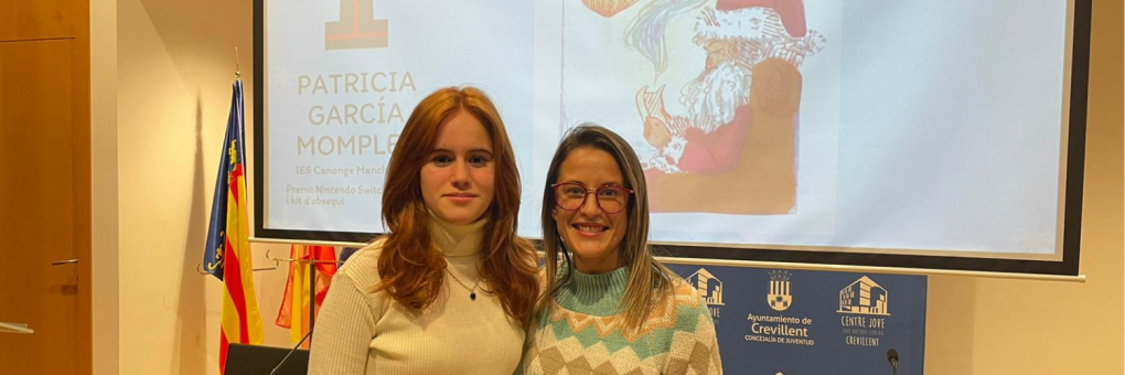 Patricia García Momplet guanya el concurs de dibuix de Nadal de la Regidoria de Joventut