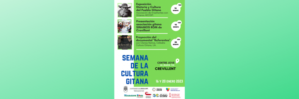 Crevillent celebra la Setmana de la Cultura Gitana per a aconseguir un municipi més igualitari i inclusiu