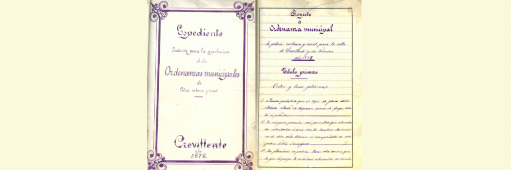 L'Arxiu Municipal revela les normes de civisme recollides en les Ordenances Municipals de 1878 per als Carnestoltes de Crevillent